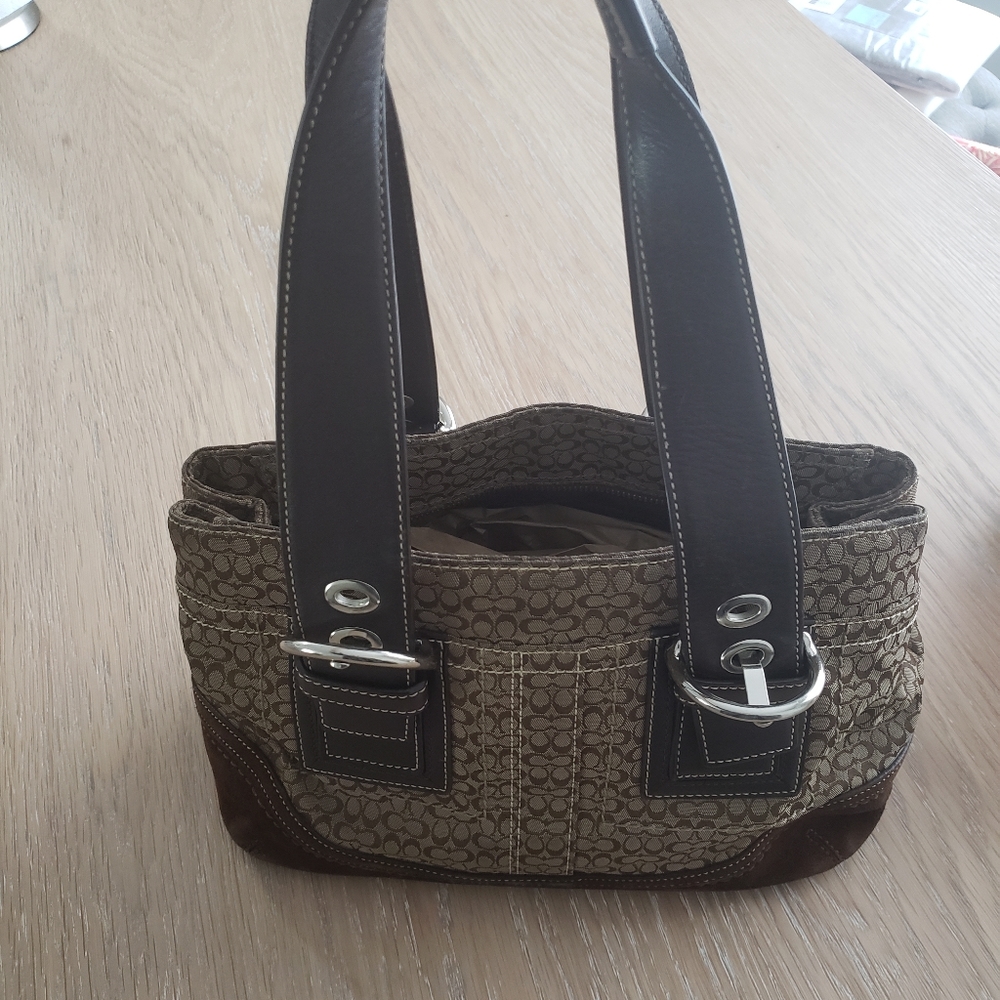 Coach Womens Brown Handbag